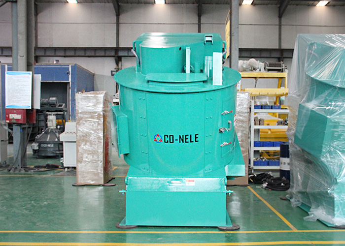 Mezclador intensivo para materiales refractarios a alta abrasión